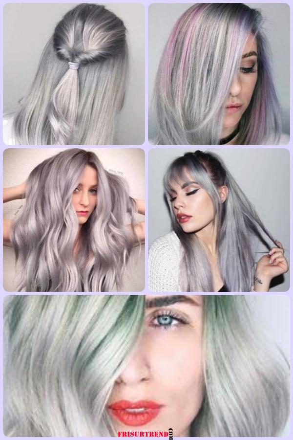 Haare Silber färben