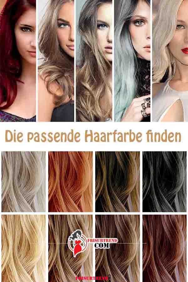 Haarfarbe Finden