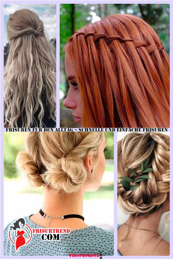 Frisuren Fur Den Alltag Schnelle Und Einfache Frisuren