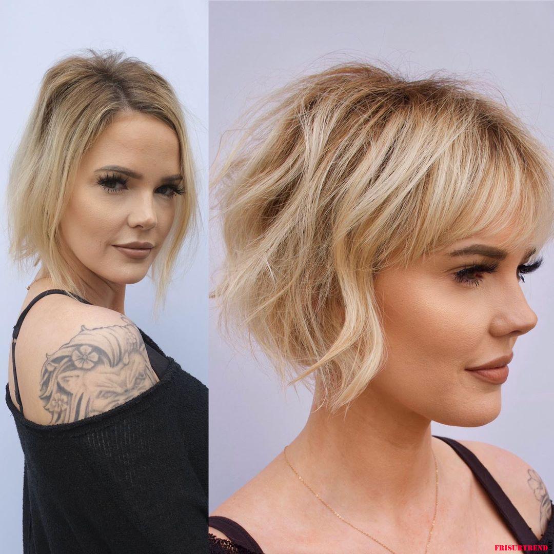 Die Beste Frauen Frisuren Fur Feine Haare In 21